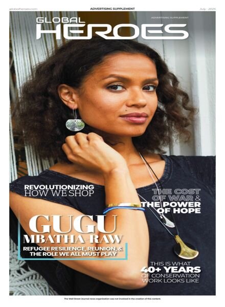 Global Heroes Magazine – July 2025 Cover