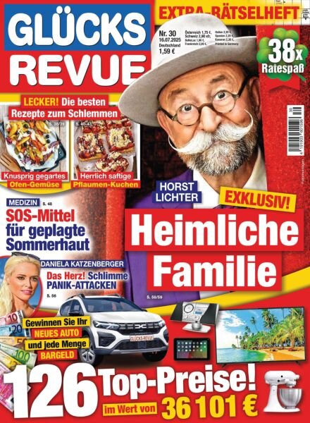 Glucks Revue – 15 Juli 2025 Cover