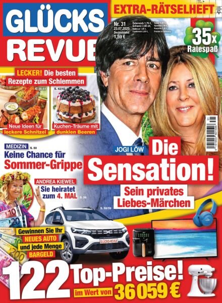 Glucks Revue – 22 Juli 2025 Cover