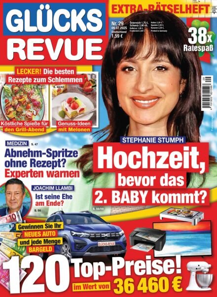 Glucks Revue – 8 Juli 2025 Cover