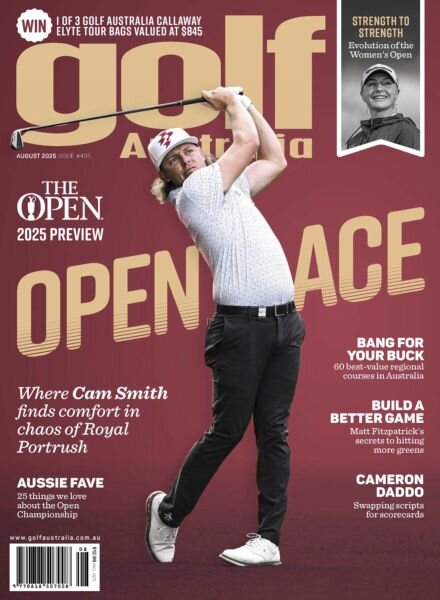 Golf Australia – August 2025 Cover