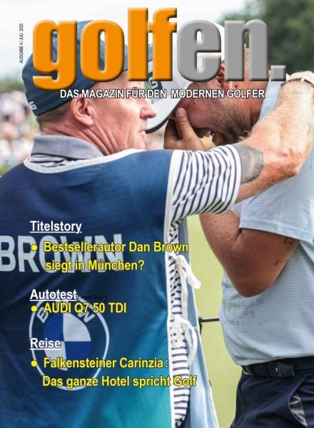 Golfen – Juli 2025 Cover