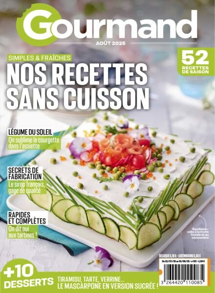 Gourmand – 22 Juillet 2025 Cover