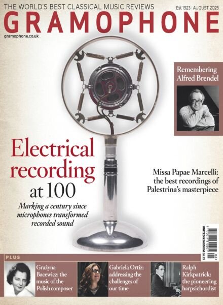 Gramophone – August 2025 Cover