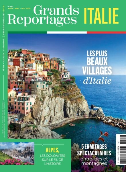 Grands Reportages – aout-Septembre-Octobre 2025 Cover