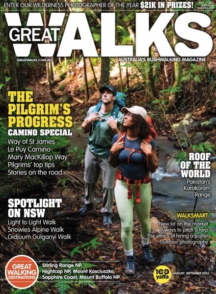 Great Walks – August-September 2025 Cover