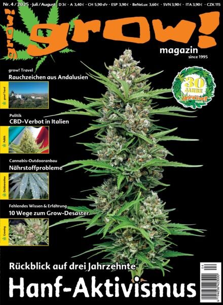 grow! Magazin – Juni 2025 Cover