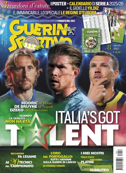 Guerin Sportivo – Agosto 2025 Cover