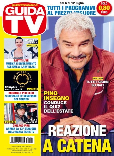 GuidaTV – 1 Luglio 2025 Cover