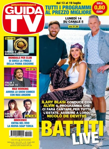 GuidaTV – 8 Luglio 2025 Cover