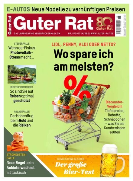 Guter Rat – August 2025 Cover