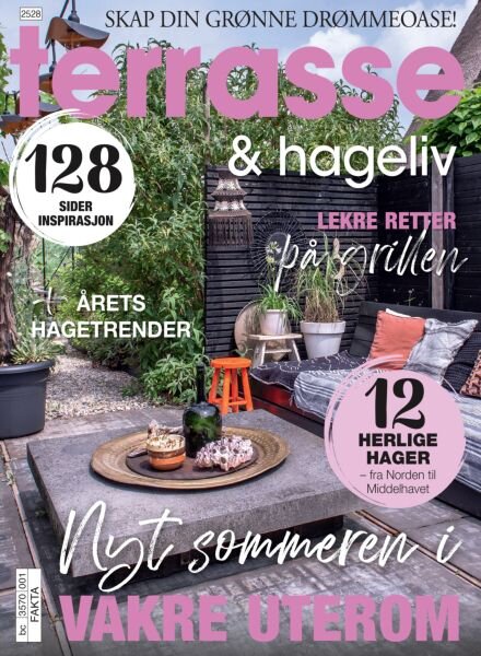Hagearbeid Norge – Juli 2025 Cover