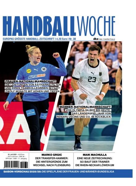 Handballwoche – 22 Juli 2025 Cover