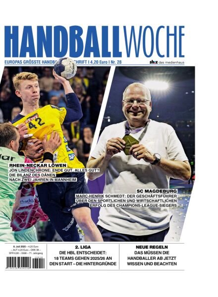 Handballwoche – 8 Juli 2025 Cover