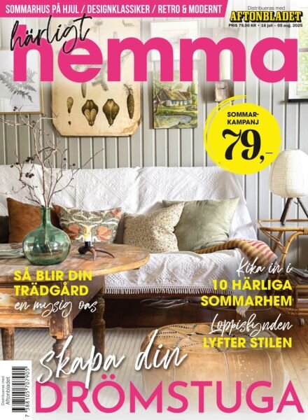 Harligt Hemma – Juli 2025 Cover