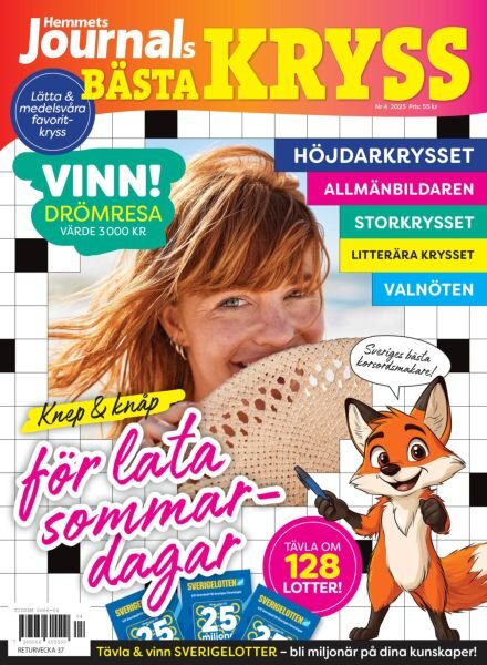 Hemmets Journals Basta Kryss – Juli 2025 Cover