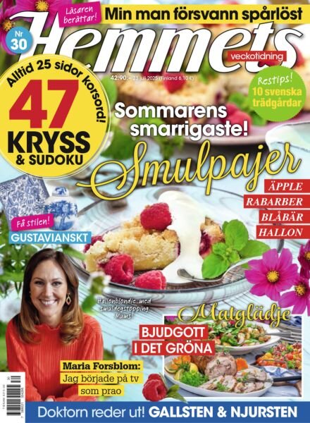 Hemmets Veckotidning – 23 Juli 2025 Cover
