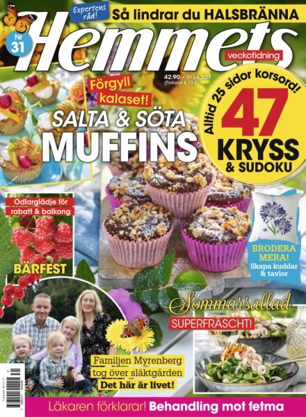 Hemmets Veckotidning – 30 Juli 2025 Cover