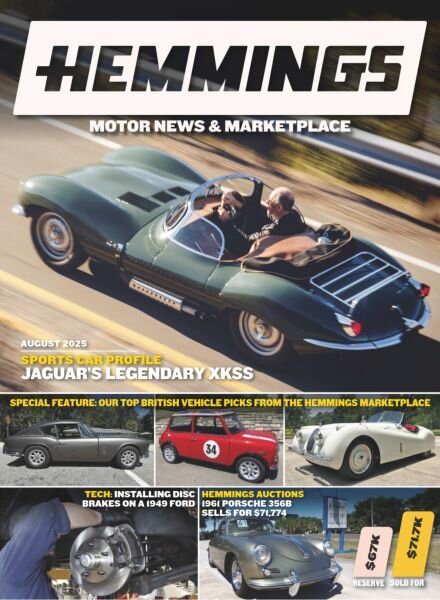Hemmings Motor News – August 2025 Cover