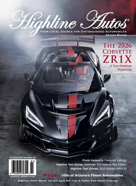 Highline Autos – Volume XXII Number 4 2025 Cover