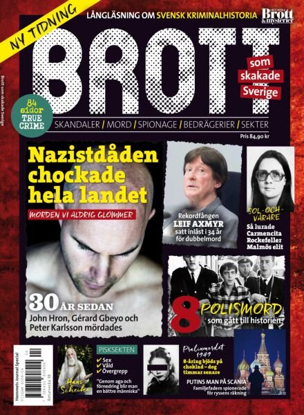 Historiska Brott & Mysterier – Juli 2025 Cover