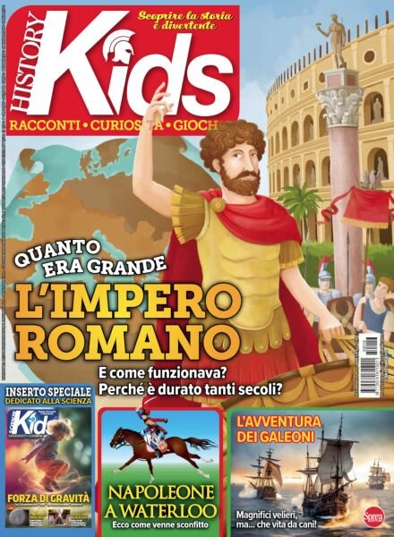 History Kids – Agosto-Settembre 2025 Cover