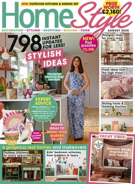 HomeStyle UK – August 2025 Cover