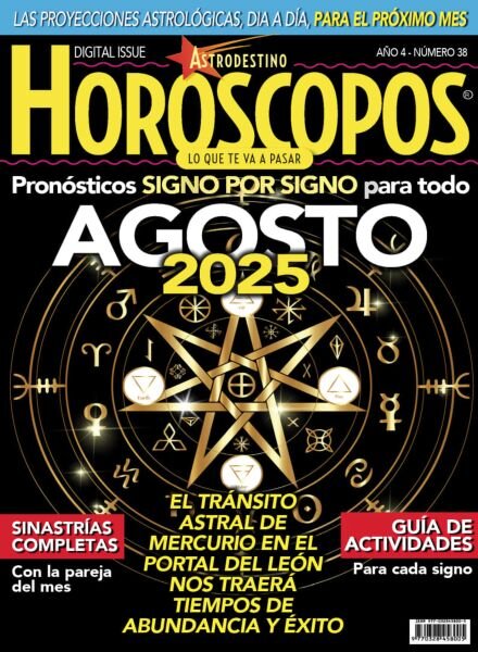 Horoscopos – 1 Agosto 2025 Cover