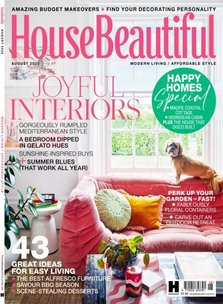 House Beautiful UK – August 2025 Cover
