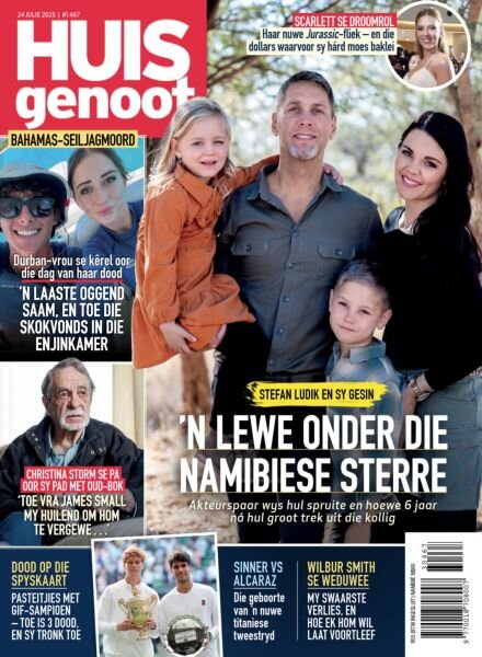 Huisgenoot – 24 July 2025 Cover