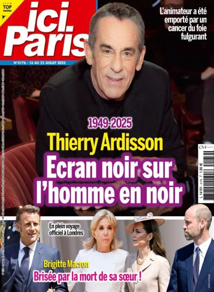 Ici Paris – 16 Juillet 2025 Cover