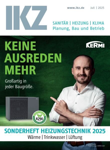 IKZ Sanitar Heizung Klima – Juli 2025 Cover