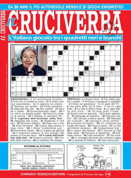 Il Cruciverba – Luglio 2025 Cover