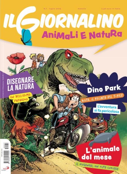 Il Giornalino Animali e Natura – Luglio 2025 Cover