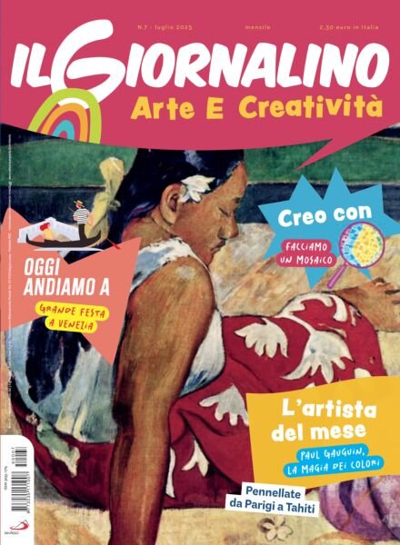 Il Giornalino Arte e Creativita – Luglio 2025 Cover