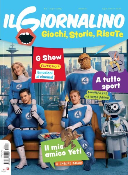 Il Giornalino Giochi storie risate – Luglio 2025 Cover