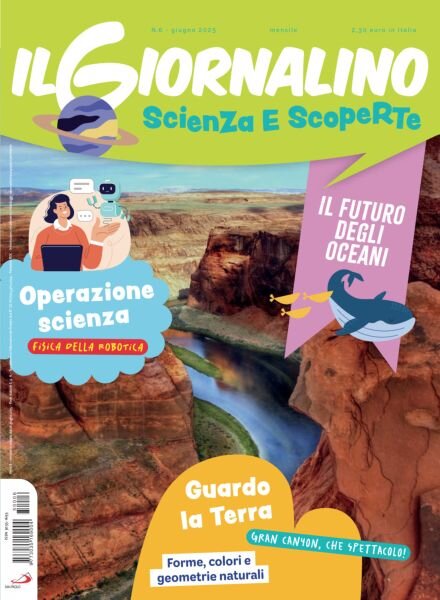 Il Giornalino Scienza e Scoperte – Giugno 2025 Cover