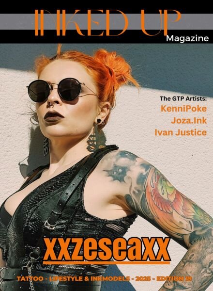 Inked Up Magazine – Issue 19 July 2025 Cover