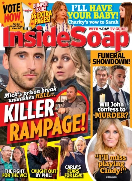 Inside Soap UK – 12 July 2025 Cover