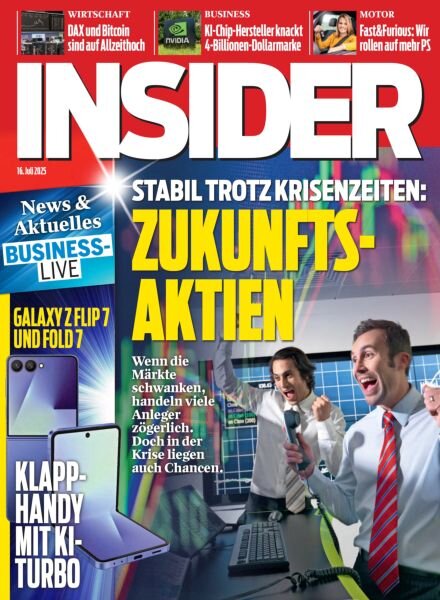 Insider Austria – 16 Juli 2025 Cover