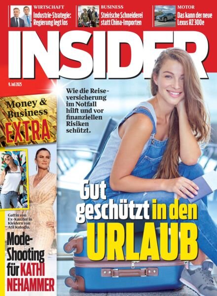Insider Austria – 9 Juli 2025 Cover