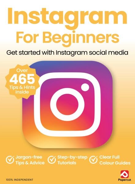 Instagram For Beginners – Summer 2025 Cover