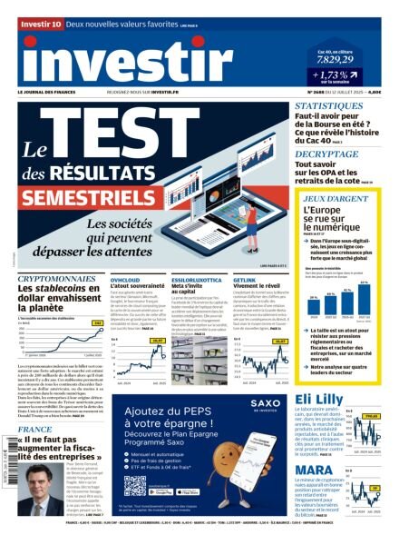 Investir – 12 Juillet 2025 Cover