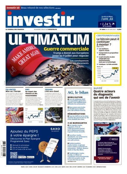 Investir – 28 Juin 2025 Cover