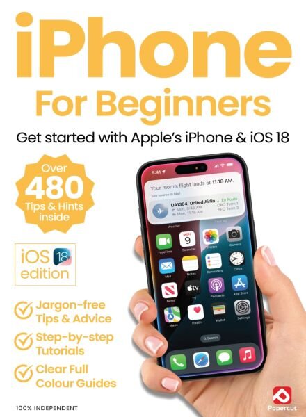 iPhone For Beginners – Summer 2025 Cover