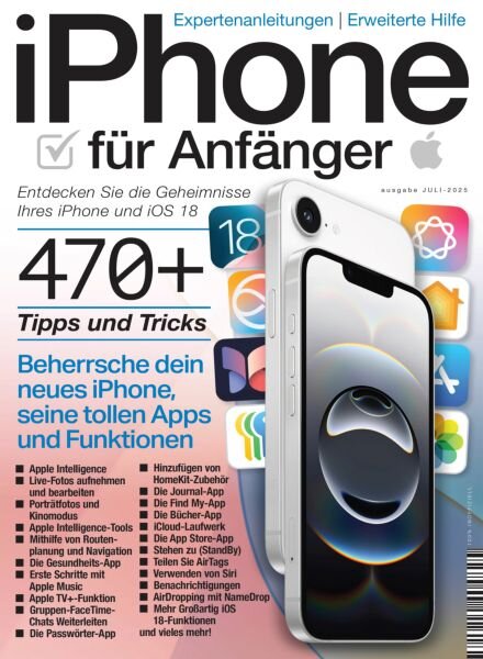 iPhone und iOS 17 fur Einsteiger – Juli 2025 Cover