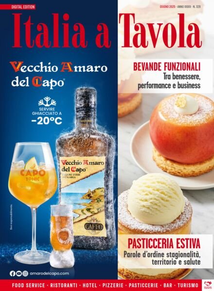 Italia a Tavola – Giugno 2025 Cover