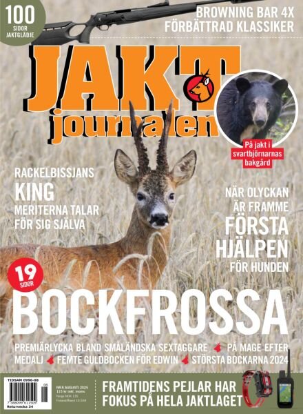 Jaktjournalen – Juli 2025 Cover
