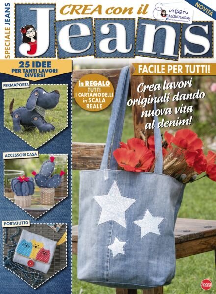 Jeans Creative Mamy – Crea Con Il Jeans – Agosto-Settembre 2025 Cover