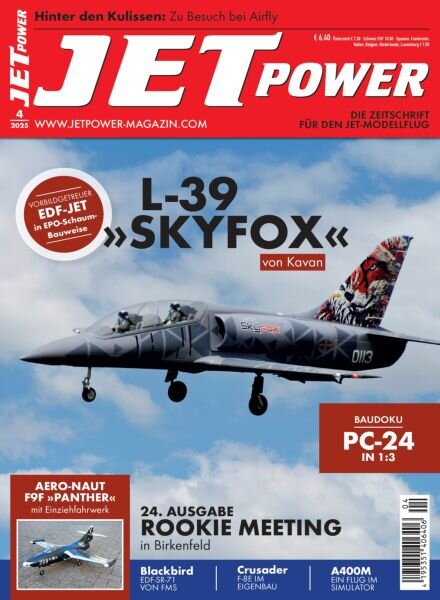 JetPower Deutsche Ausgabe – Juli-August 2025 Cover